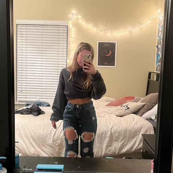 Urban Outfitters BDG High Rise Mom Jeans Medium Wash - Picture 4 of 7